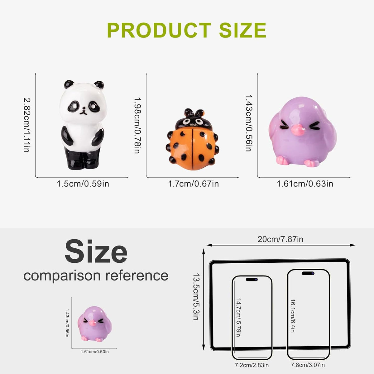 Mini Small Animal Figurines, 54 Pieces Mini Marine Resin Animals, Marine Animals Decorative