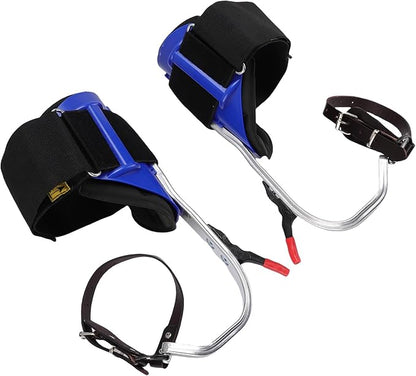 Tree Climbing Spikes Kit Aluminum Alloy Adjustable Tree Climbing Equipment with Anti Slip Pedal for