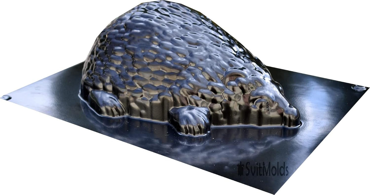 SvitMolds DIY Hedgehog Mold Cement Molds Statues for Garden Garden Decor Molds D84 (Small)