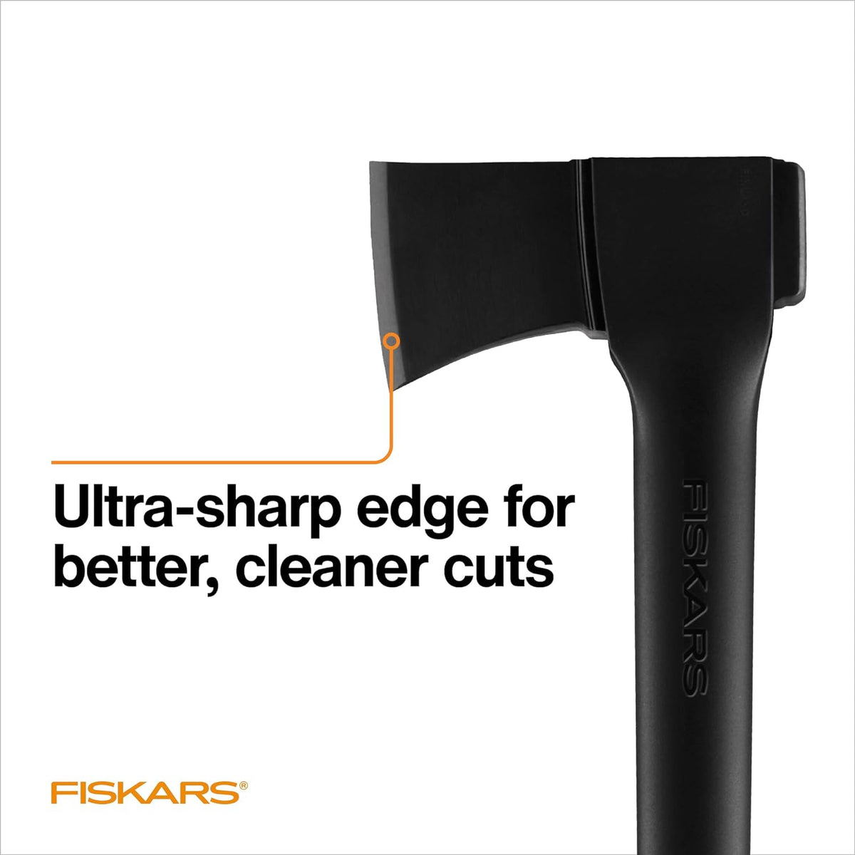 Fiskars 28" Chopping Axe, Ultra-Sharp Blade for Kindling with Ease, Weight Balanced, Garden and