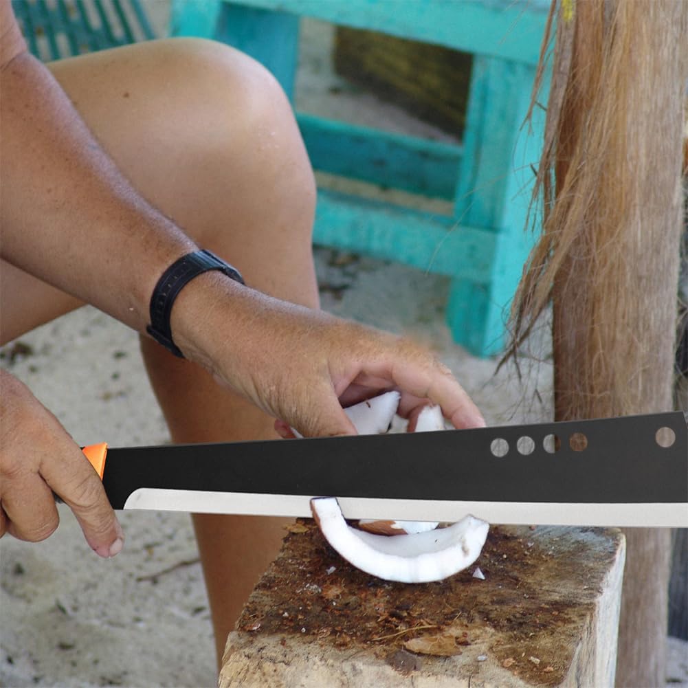 Machete for Yard Work and Cutting Trees Heavy Duty Machetes Brush Clearing Sickle Knife with Cold