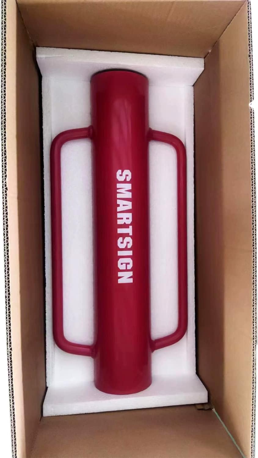SmartSign Post Driver, Heavy Duty 22 lb Steel Post Pounder for Sign Posts/U-Channels/Fence Posts