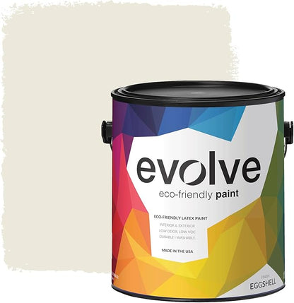 EVOLVE Paint & Primer: Environment-friendly, Low Sheen with One-coat Coverage for Interior &