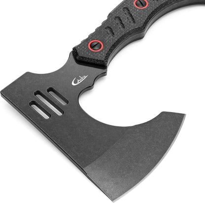 C1391 Camping Axe Camping Hatchet,DC53 Steel Blade with Micarta Handle Survival Hatchets Bushcraft