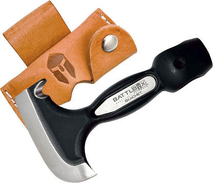 BATTLBOX Skachet Axe Head Skinner Hammer Hatchet Vintage Survival Tool - 3.5in Carbon Steel Blade