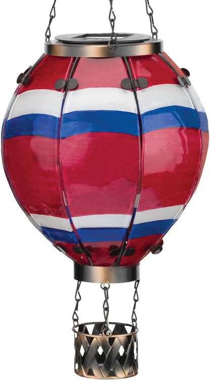 Regal Art & Gift Hot Air Balloon Solar Lantern – Hanging Solar-Powered LED Lights, Waterproof