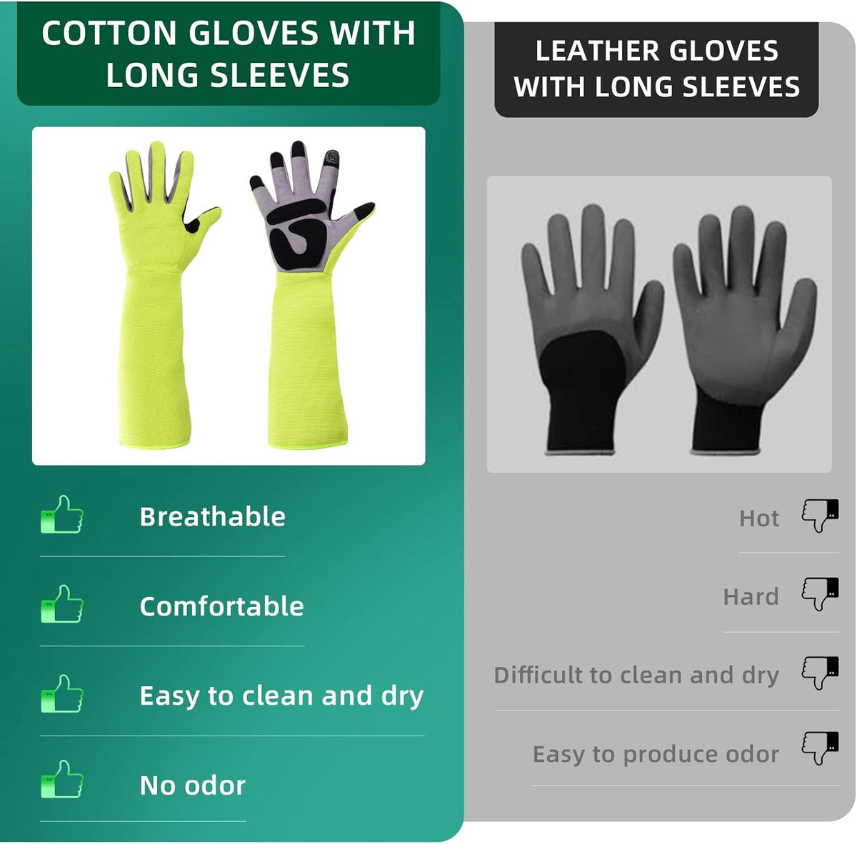 3-in-1 Gloves for Gardening, Farming & Cleaning, Stab-Proof, Anti-Slip, Wear-Resistant, Comfort