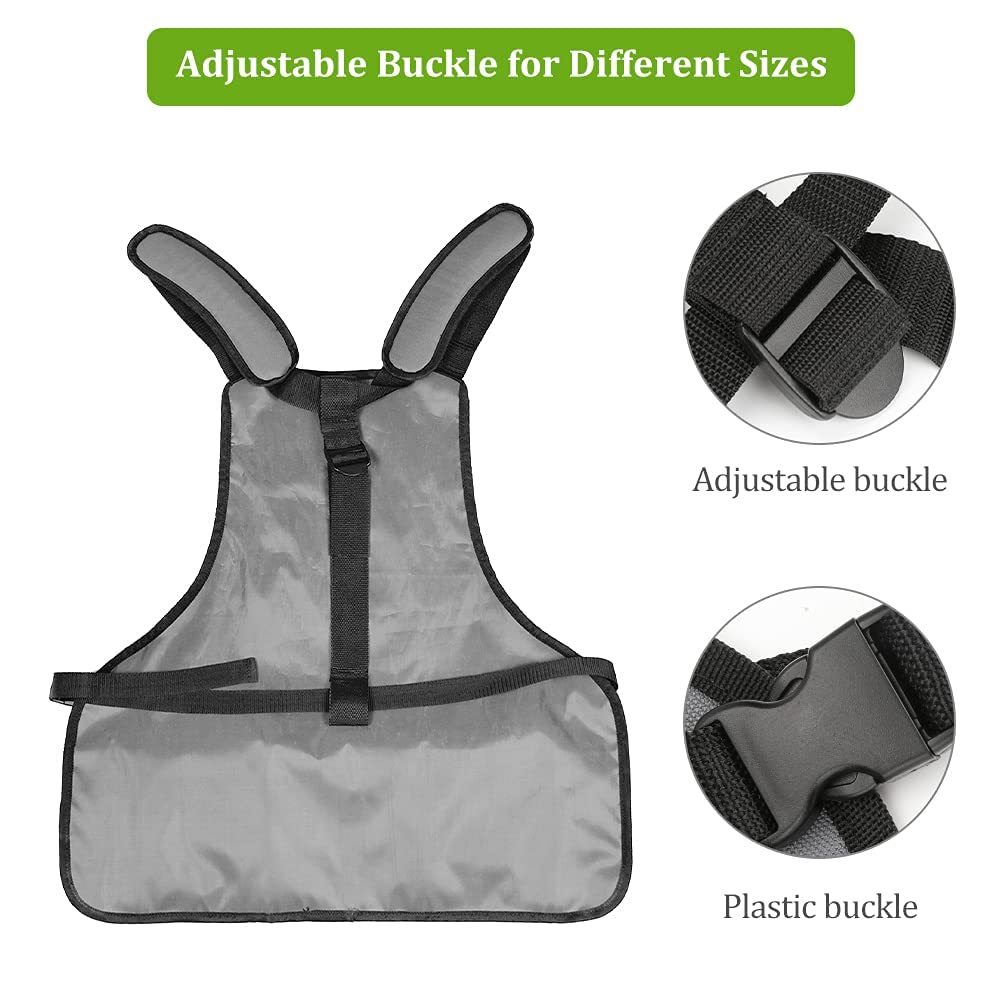 Laelr Garden Apron - Oxford Cloth Work Apron With Pockets, Adjustable Heavy Duty Tool Apron for Men