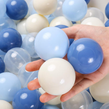 TRENDPLAY Plastic Balls for Ball Pits - Hollow Balls- Safe and Exciting Playtime - Perfect for Baby
