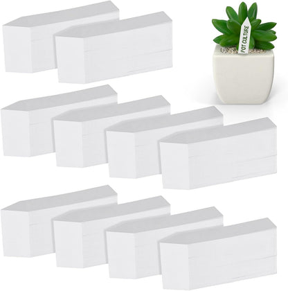 YaeCCC 1000 Pcs 4 Inches Plant Labels Plastic Plant Tags Nursery Garden Labels Pot Marker Garden