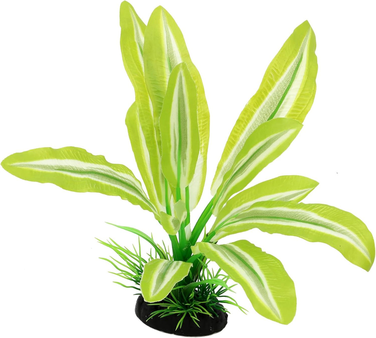 Silk Aquarium Plants for Betta Fish Tank, 2 Pcs 8 Inch Small Silk Aquarium Plant Aquatic Water