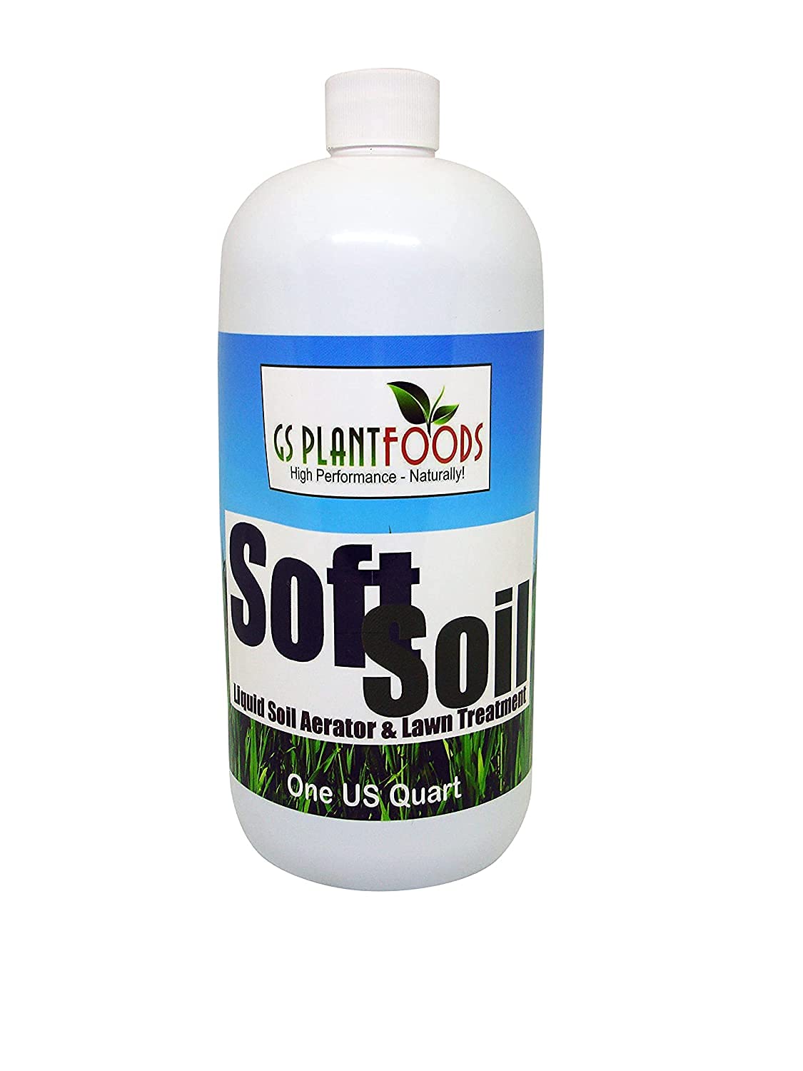 Soft Soil by GS Plant Foods- Liquid Aerator and Lawn Treatment(1 Quart) - Liquid Aerator for Any