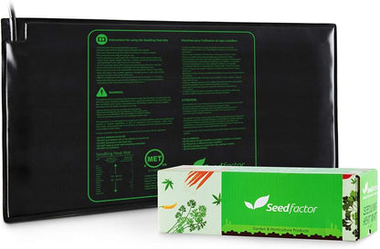 MET Certified Seedling Heat Mat, Seedfactor Waterproof Durable Germination Station Heat Mat, Warm