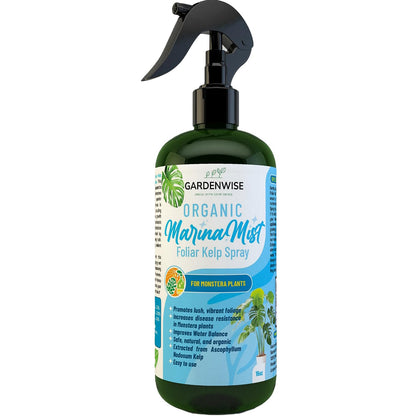 Organic Marina Mist Foliar Spray for Monstera, Philodendron, Elephant’s Ear and Other Tropical