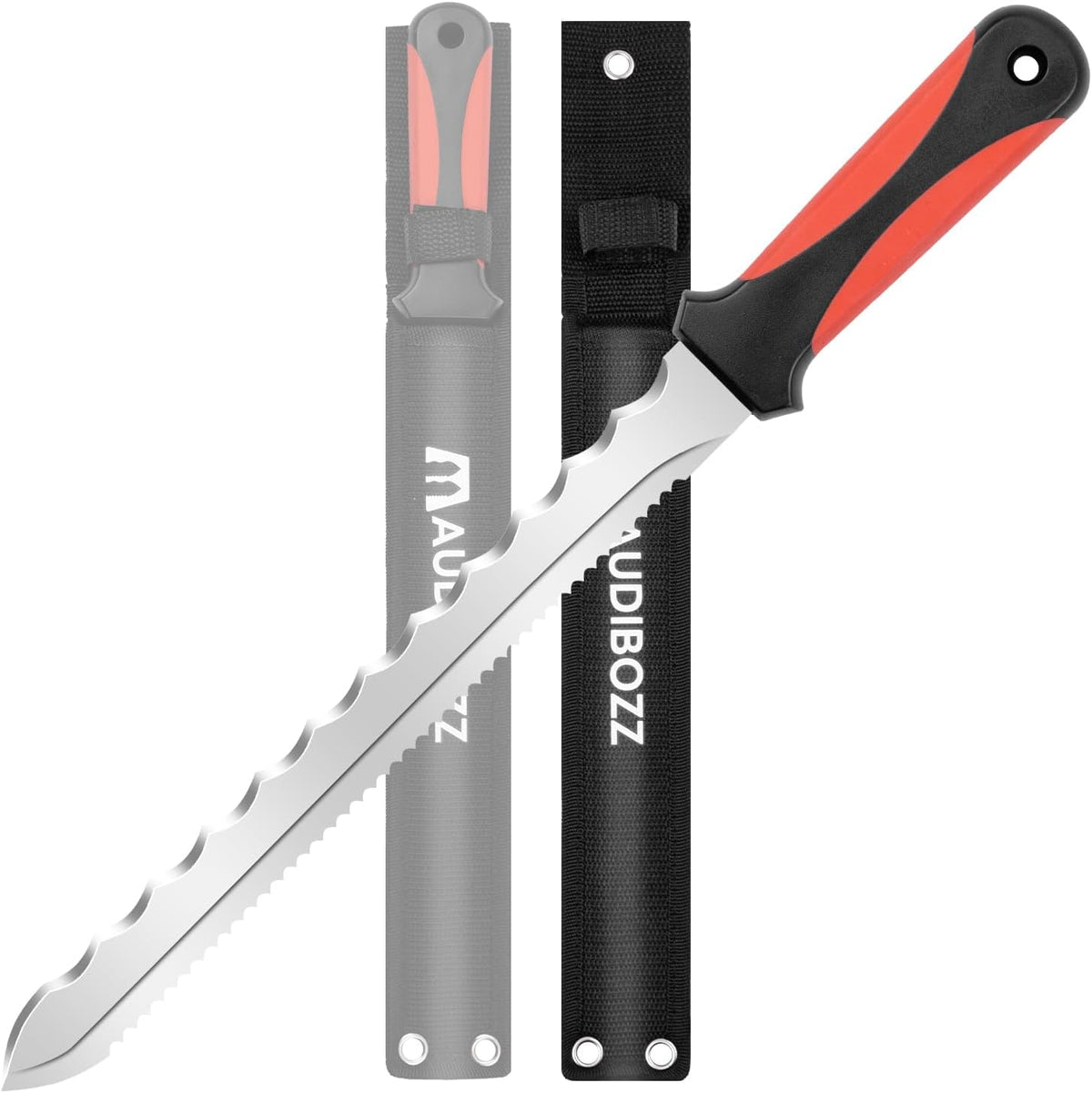 Insulation Knife - Sod Cutter Knife: stainless steel 11.14-Inch sharp blade, double side utility