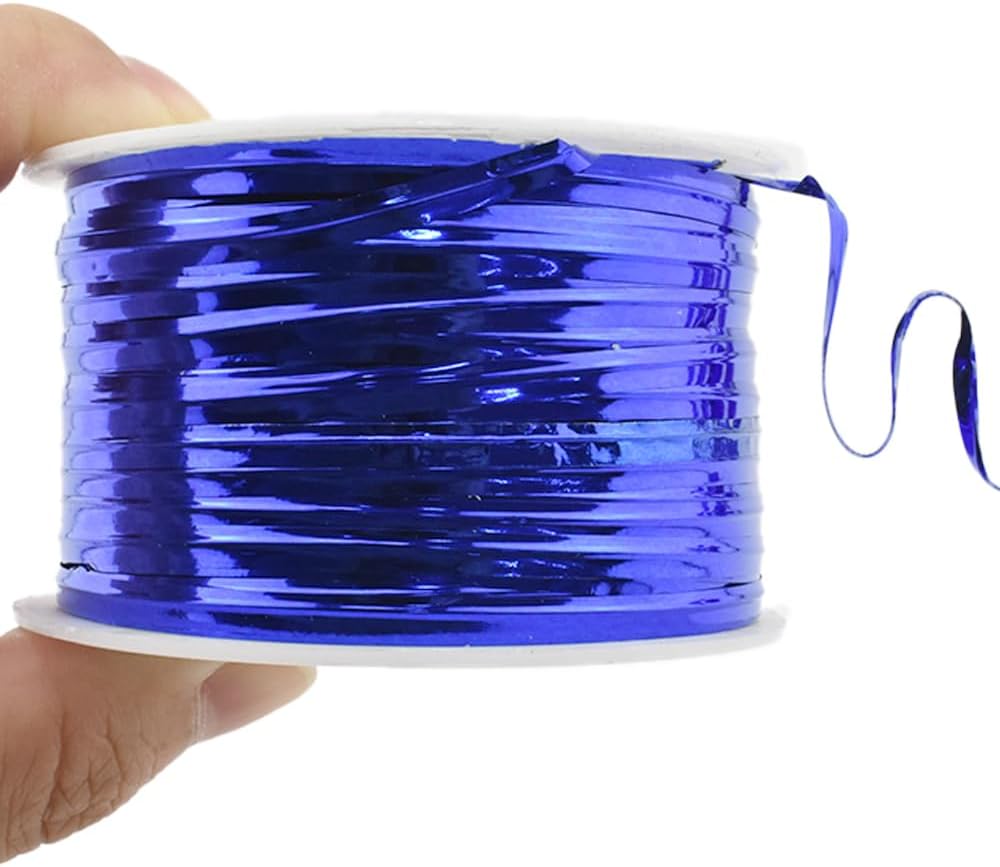 HAHIYO 100Yards/300Feet/91M Blue Metal Twist Ties Bread Candy Coffee Bag Ties Plant Garden Twist