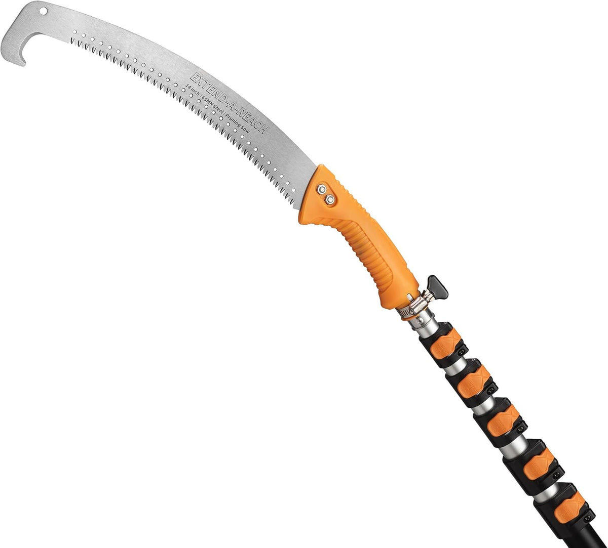 5-24 ft Pole Saw for Tree Trimming // Manual Telescopic Long Pole Tree Trimmer // Tree Trimming Saw