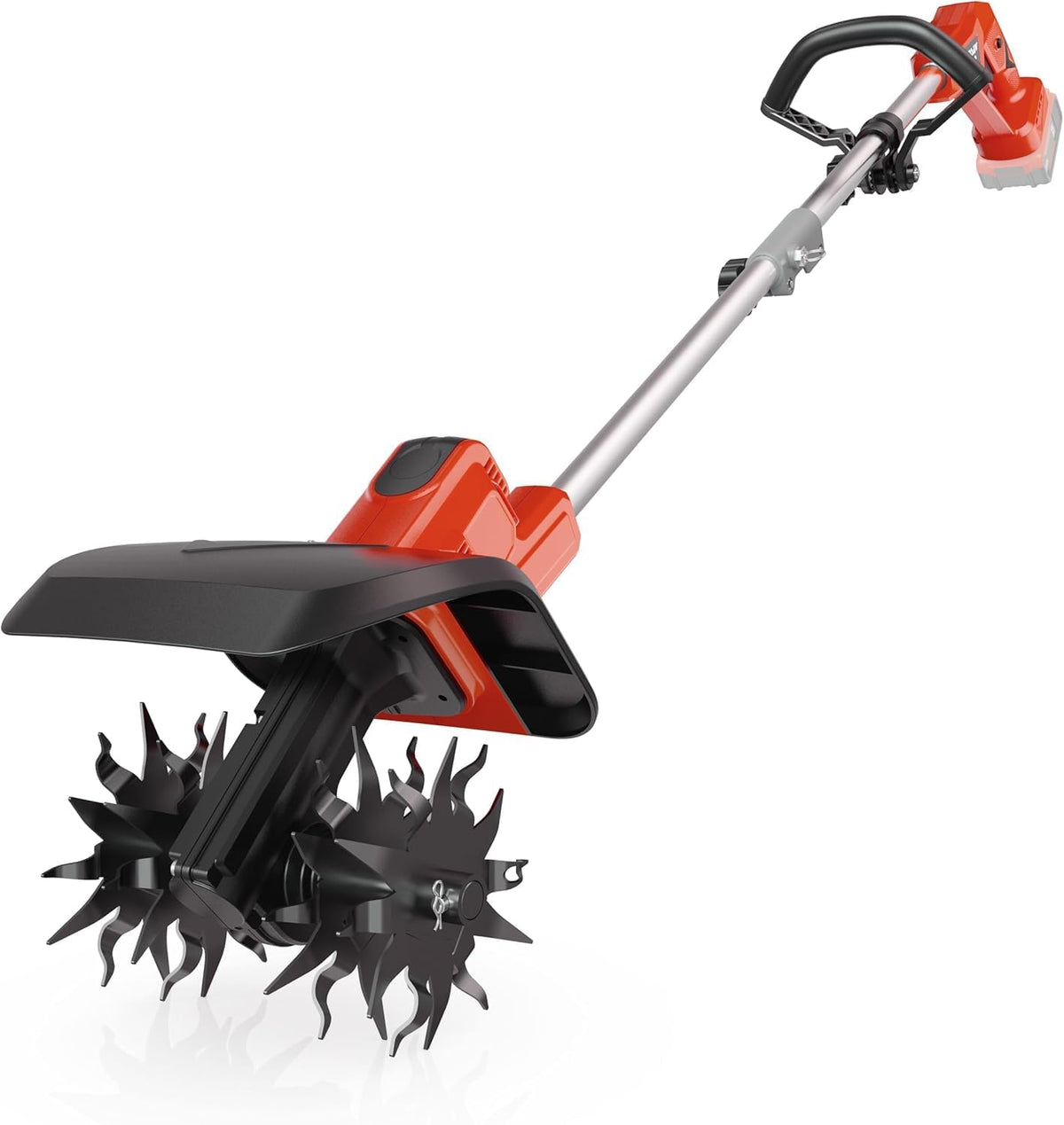 Cordless Tiller Cultivator for Milwaukee 18V Battery(Tool Only),Brushless Motor,Electric Garden