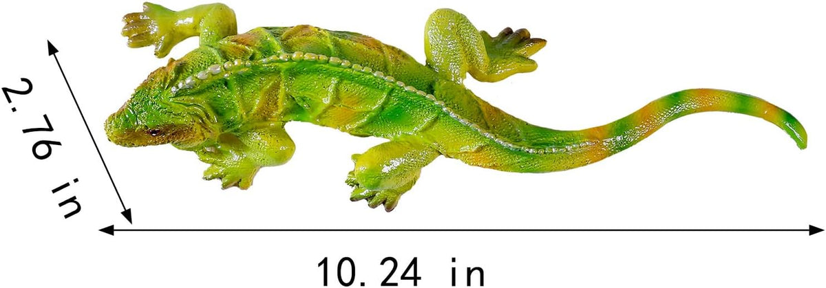 Garden Lizard Statue Simulation Lizard Statue Decorative Resin Animal Sculpture Outdoor Garden Yard