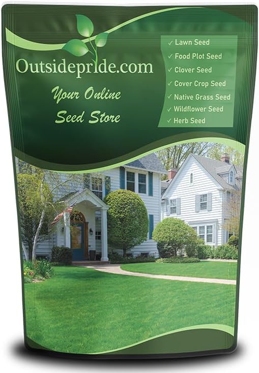 Outsidepride Fireball & Hattrick Rye Grass Seed Blend - 50 Lbs. Wear Tolerant, Fine Leaf Texture