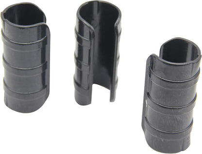 Garden Buildings Tube Clip 1.26 inch Black Greenhouse Clips Greenhouse Frame Pipe Tube Film Clip