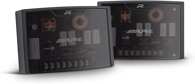 Alpine 6.5" R2 Pro-Series High-Resolution Speaker Bundle - A Pair of R2-S6533-Way Component