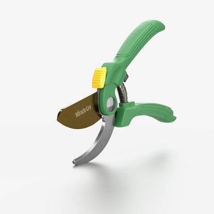 Miracle-Gro 8 in. Bypass Pruning Shears – 1/2 in. Cutting Capacity; Gardening Hand Pruner with