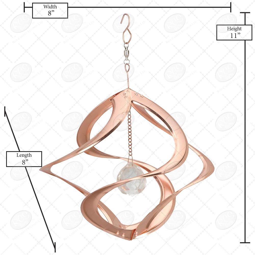 Red Carpet Studios Cosmix Mosaic Crystal Spinner, Small (31057)