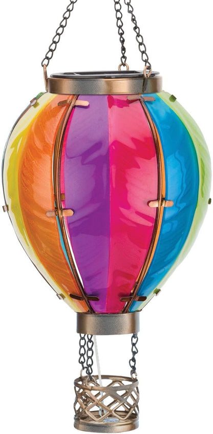 Regal Art & Gift Hot Air Balloon Solar Lantern – Hanging Solar-Powered LED Lights, Waterproof