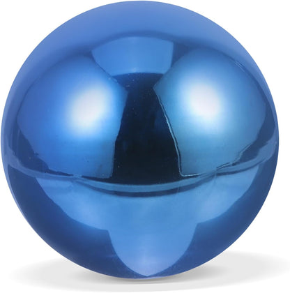 STOBAZA Polished Stainless Steel Gazing Ball Reflective Hanging Garden Ornament for Outdoor Indoor