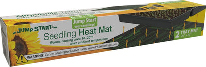 Hydrofarm Jump Start MT10008,45 Watt UL Certified Seedling Seedling & Germination Heat Mat