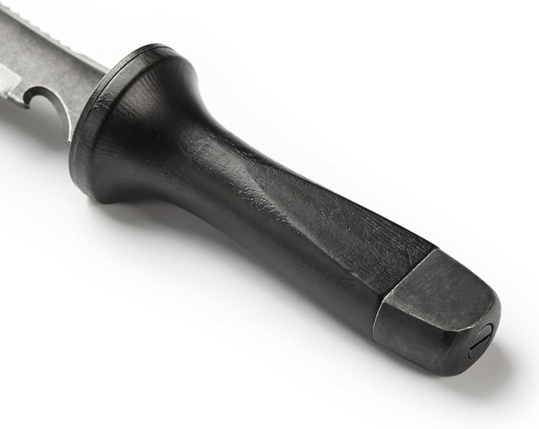 Hori Hori Garden Knife, Traditional Japanese Weeding Tool with ergonomic wooden handle. Hori garden