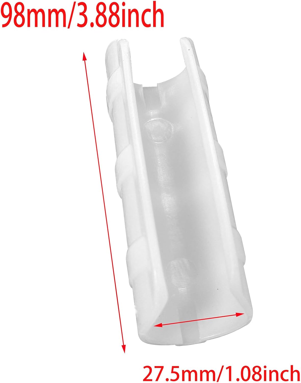 FDXGYH 20 Pcs Greenhouse Film Clamps ABS Snap ClampTube Clip Garden Buildings Tube Clip for 1" PVC