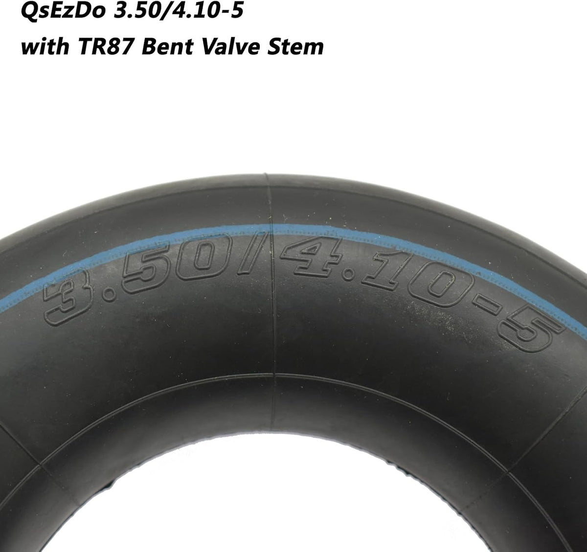 3.50/4.10-5 (11 x 4.00-5) Inner Tube with Bent Valve Stem, fits following Tire sizes as 4.10/3.50-5