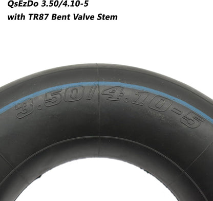 3.50/4.10-5 (11 x 4.00-5) Inner Tube with Bent Valve Stem, fits following Tire sizes as 4.10/3.50-5