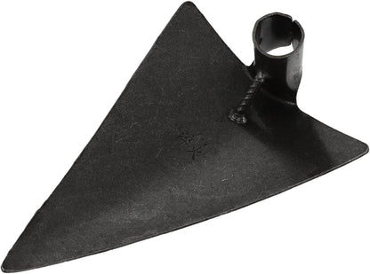 DOITOOL Triangle Hoe Steel Garden Digging Hoe for Weeding Planting Digging Soil, Gardening Hoe Hand