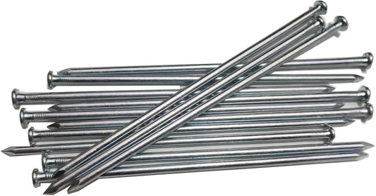 Metal Stakes, 10 Inch 50Pcs Galvanized Landscape Spikes,Garden Nails for Turf,Weed Barriers,Tent