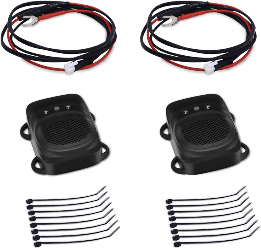 Loraffe Under Hood Rodent Repellent for Car Engines, 12V 24V Ultrasonic Mouse Deterrent with LED