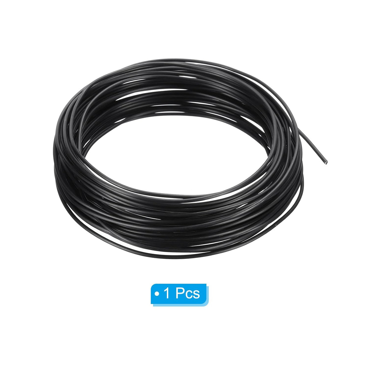 PATIKIL 1.5mm Bonsai Training Wire, 1 Roll Floral Wire Stems Anodized Aluminum Tree Wire 32.8 Feet
