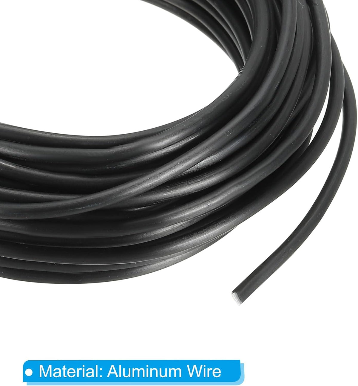 PATIKIL 3.5mm x 30ft Bonsai Training Wire,Floral Wire Stems Anodized Aluminum Tree Wire for