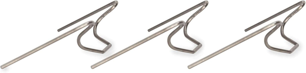100 PCS Greenhouse Glazing Clips, Stainless Steel W Type Clip, Aluminium Greenhouse Care, W-Wire
