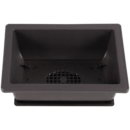 20 Packs 6.5 Inches Bonsai Training Pots, Plastic Bonsai Tree Pots with 20 PCS Trays, Rectangular