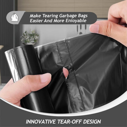 0.5 Gallon Mini Trash Bags Garbage Bags, Tiny Bathroom Trash Can Liners by Teivio, Small Plastic