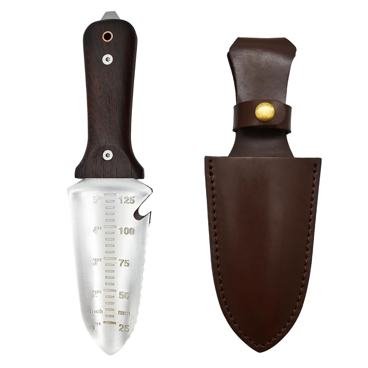 TONMA Hori Hori Garden Knife [Made in Japan] Heavy Duty Stainless Steel Japanese Hori Knife with
