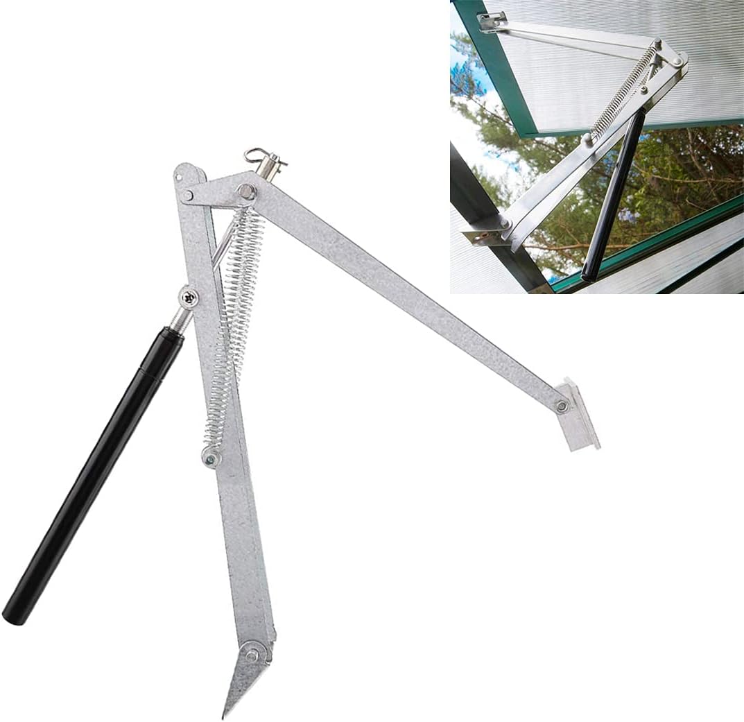 BIBISTORE Automatic Greenhouse Vent Opener Auto Solar Cold Frame Window Openers Agriculture