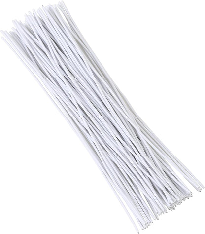 Tangyinrd 200 Pcs 6 inch Garden Twist Tie, Round Plastic Twist Ties for Plants, Vines and Wrapping