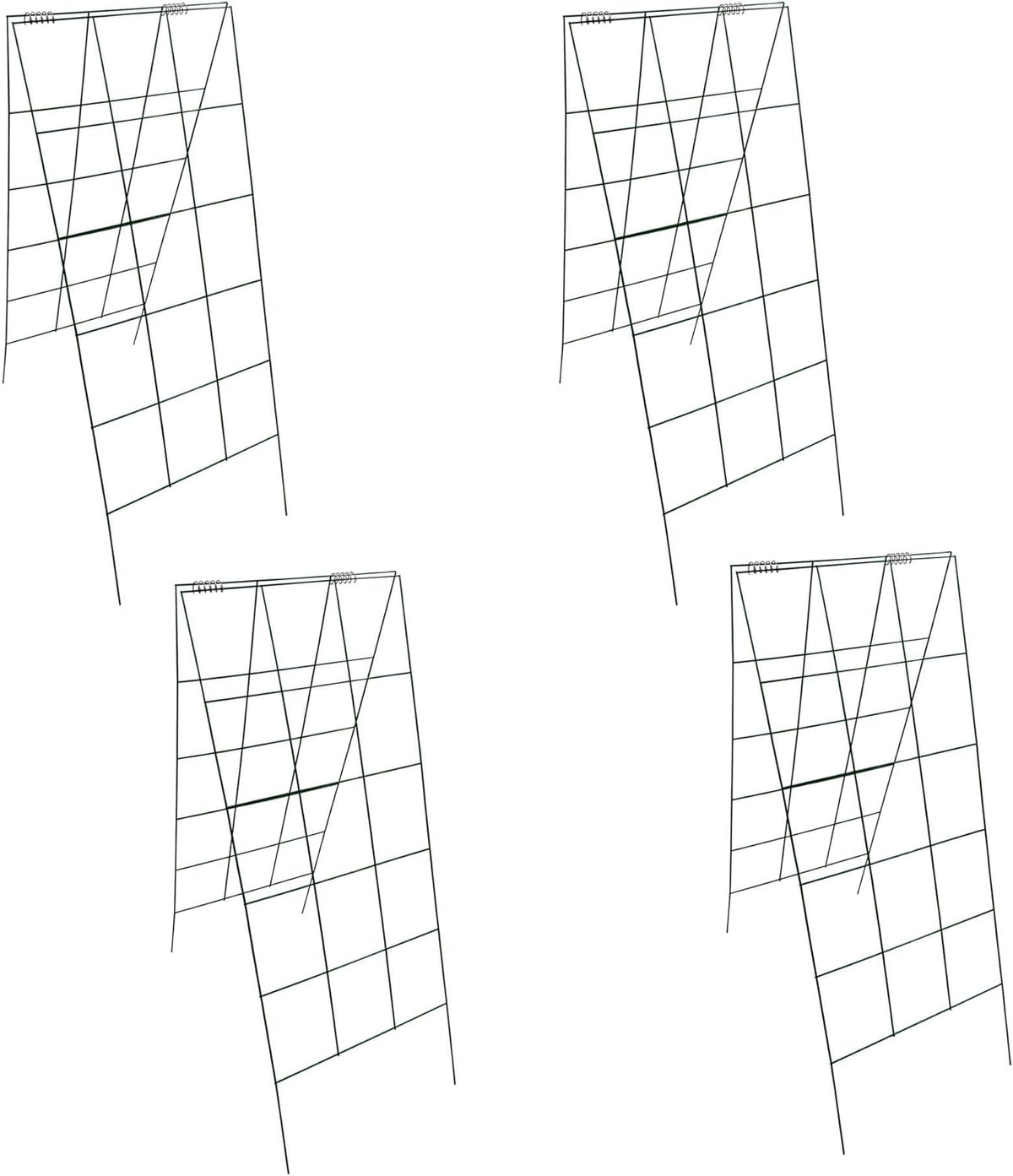 Garden Cucumber Trellis A-Frame Folding Plant Trellis 46 Inch by 18 Inch for Climbing Vegetables