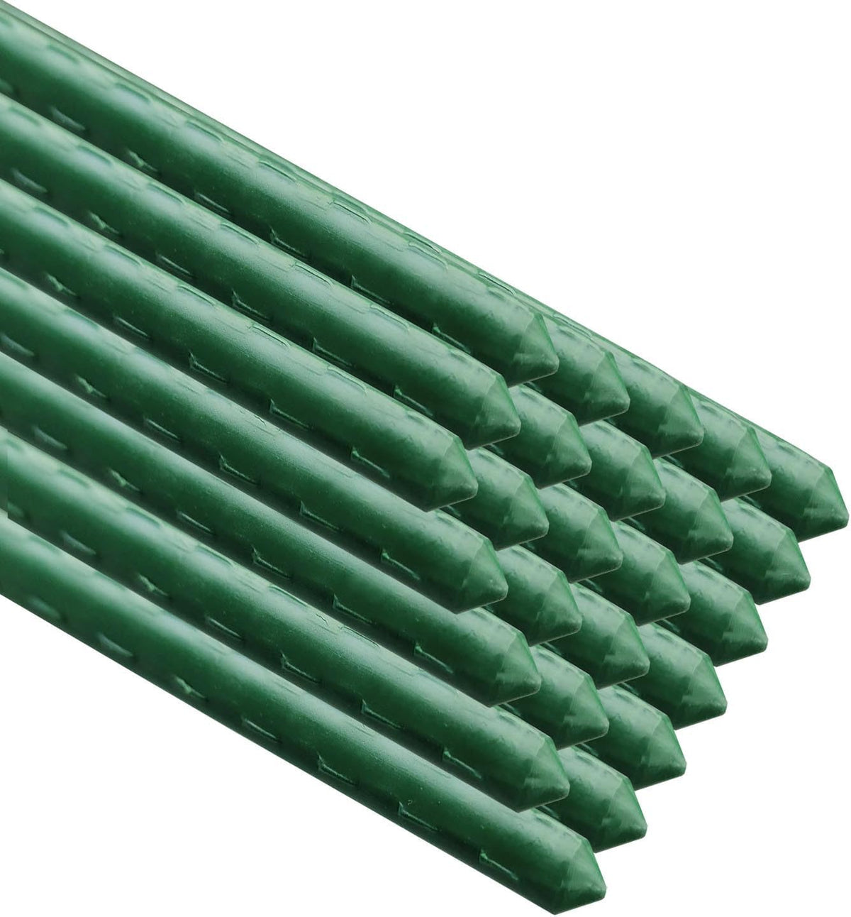 48 Inch Plant Support Garden Stakes, Steel Plant Stakes, Pack of 25