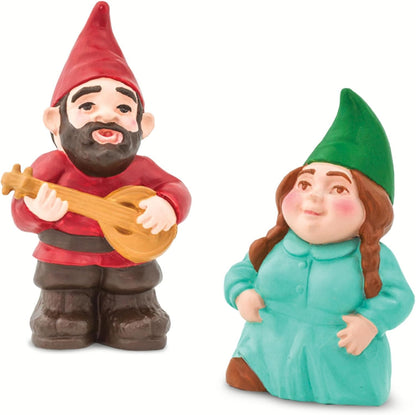 Safari Ltd. Gnome Family TOOB - Hand-Painted, 6 Pieces Lifelike Model Figures - Fun Educational