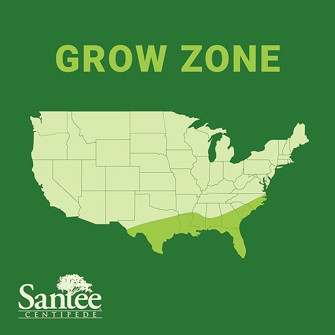 Lawnifi Santee Centipede Grass Seeds for Lawn, 2 lbs Covers 4,000 Sq Ft